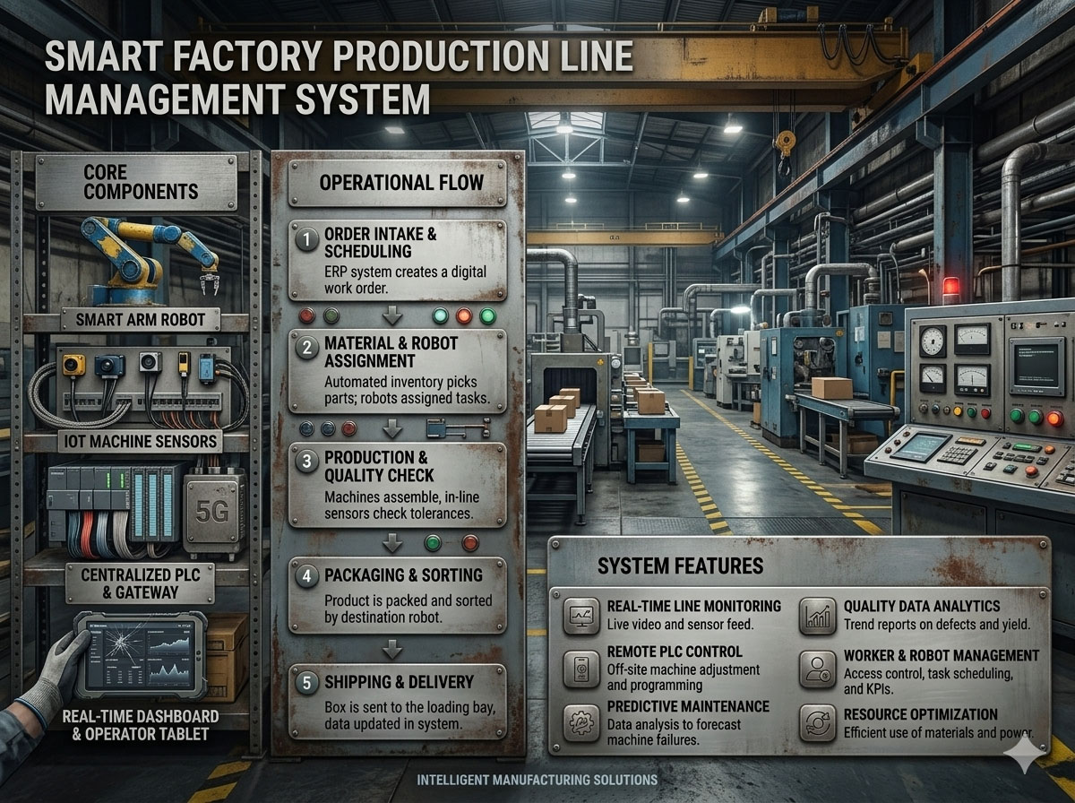 Factory Production Dashboard